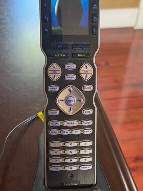 Universal Black and Silver Remote Control